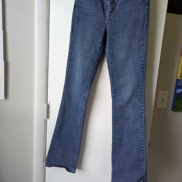 Levi's Strauss 315 Shaping Bootcut Denim Jeans Size 28 - Picture 2 of 9